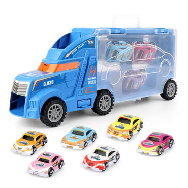 Hot Wheel Heavy Truck Tack Trailer Combination Die Cast | Truck Toy For Kids